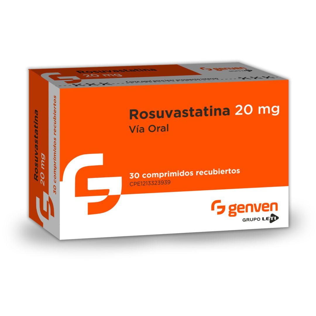 ROSUVASTATINA 20MG TAB X 30 (GENVEN)